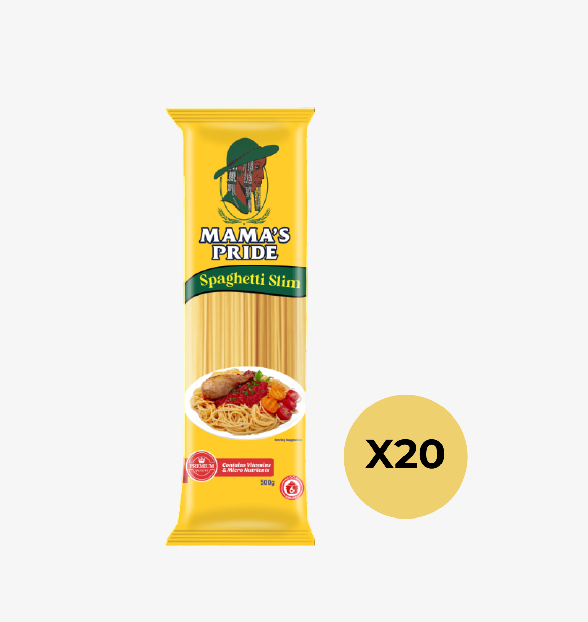 10 PCS Mamas Pride Spaghettini