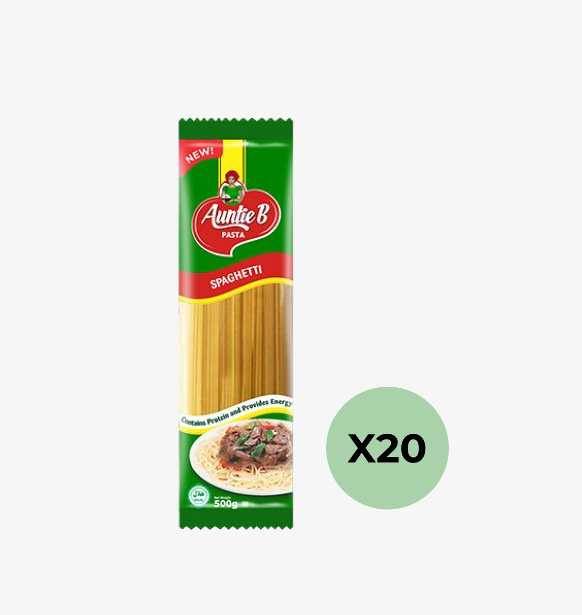 500G KG Auntie B Spaghetti