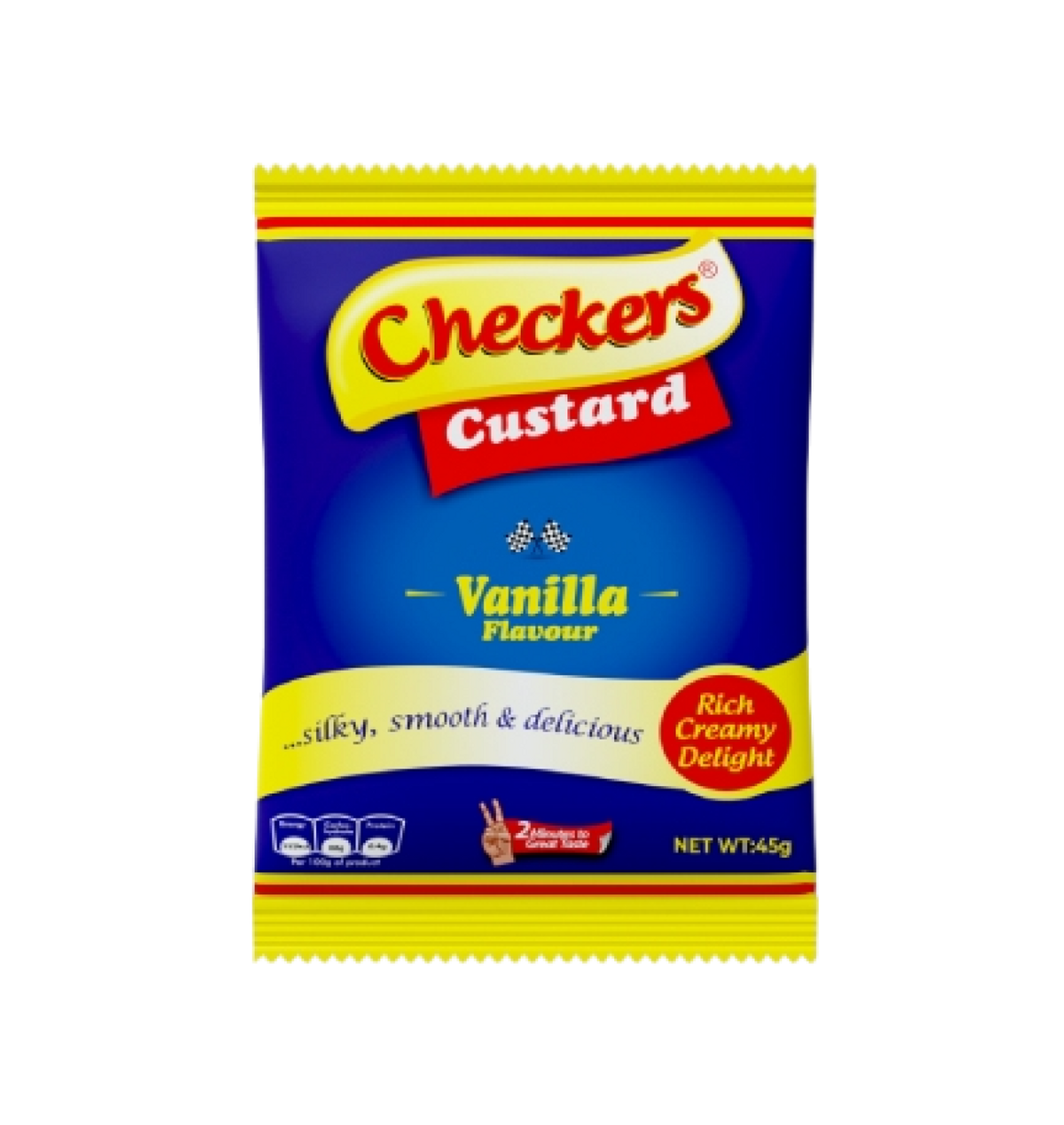 24pcs 45 g Checkers Custard Powder