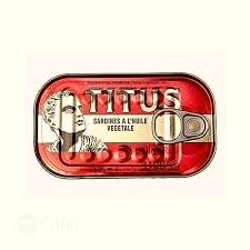 1 Carton 125G Titus Sardine